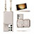 Coque Silicone Gel Motif Cuir Housse Etui JM1 pour Samsung Galaxy S25 Ultra 5G Kaki