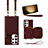 Coque Silicone Gel Motif Cuir Housse Etui JM1 pour Samsung Galaxy S25 Ultra 5G Petit