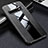 Coque Silicone Gel Motif Cuir Housse Etui L01 pour Samsung Galaxy S10 5G Noir