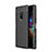 Coque Silicone Gel Motif Cuir Housse Etui pour Sony Xperia XZ4 Noir