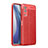Coque Silicone Gel Motif Cuir Housse Etui pour Vivo Y75s 5G Petit