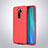 Coque Silicone Gel Motif Cuir Housse Etui pour Xiaomi Redmi Note 8 Pro Petit