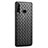 Coque Silicone Gel Motif Cuir Housse Etui S01 pour Huawei P30 Lite XL Noir