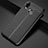 Coque Silicone Gel Motif Cuir Housse Etui S02 pour Huawei P20 Lite Noir
