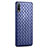 Coque Silicone Gel Motif Cuir Housse Etui S03 pour Huawei Honor 9X Bleu