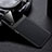 Coque Silicone Gel Motif Cuir Housse Etui S03 pour Huawei Honor 9X Pro Noir