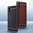 Coque Silicone Gel Motif Cuir Housse Etui S03 pour Oppo A57 5G Petit