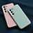Coque Silicone Gel Motif Cuir Housse Etui S05 pour Samsung Galaxy S21 Plus 5G Petit
