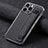 Coque Silicone Gel Motif Cuir Housse Etui SD2 pour Apple iPhone 15 Pro Petit