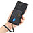Coque Silicone Gel Motif Cuir Housse Etui SD2 pour Samsung Galaxy S25 Ultra 5G Petit
