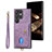 Coque Silicone Gel Motif Cuir Housse Etui SD2 pour Samsung Galaxy S25 Ultra 5G Petit