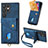 Coque Silicone Gel Motif Cuir Housse Etui SD2 pour Samsung Galaxy S25 Ultra 5G Petit