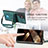 Coque Silicone Gel Motif Cuir Housse Etui SD2 pour Samsung Galaxy S25 Ultra 5G Petit