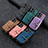 Coque Silicone Gel Motif Cuir Housse Etui SD2 pour Xiaomi Redmi Note 13 Pro+ Plus 5G Petit