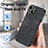 Coque Silicone Gel Motif Cuir Housse Etui SD3 pour Apple iPhone 14 Plus Petit
