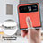 Coque Silicone Gel Motif Cuir Housse Etui SD6 pour Motorola Moto Razr 40 5G Petit