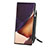 Coque Silicone Gel Motif Cuir Housse Etui SD6 pour Samsung Galaxy S22 Ultra 5G Petit
