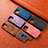 Coque Silicone Gel Motif Cuir Housse Etui SD8 pour Apple iPhone 13 Pro Petit