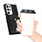 Coque Silicone Gel Motif Cuir Housse Etui SD8 pour Samsung Galaxy S25 Ultra 5G Petit