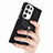 Coque Silicone Gel Motif Cuir Housse Etui SD8 pour Samsung Galaxy S25 Ultra 5G Petit