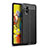 Coque Silicone Gel Motif Cuir Housse Etui WL1 pour Samsung Galaxy A51 4G Noir Petit