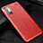 Coque Silicone Gel Motif Cuir Housse Etui WL1 pour Xiaomi Redmi Note 11 SE 5G Rouge