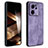 Coque Silicone Gel Motif Cuir Housse Etui YZ1 pour Xiaomi Mi 13T Pro 5G Violet Clair