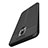 Coque Silicone Gel Motif Cuir K01 pour Samsung Galaxy Amp Prime 3 Noir Petit