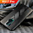 Coque Silicone Gel Motif Cuir pour Oppo RX17 Pro Noir