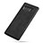 Coque Silicone Gel Motif Cuir Q01 pour Samsung Galaxy Note 8 Noir Petit