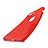 Coque Silicone Gel Serge pour Apple iPhone 7 Plus Rouge Petit