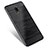 Coque Silicone Gel Serge pour Samsung Galaxy C7 (2017) Noir Petit