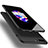 Coque Silicone Gel Souple Couleur Unie pour OnePlus 5 Noir Petit