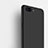 Coque Silicone Gel Souple Couleur Unie pour OnePlus 5 Noir Petit