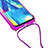 Coque Silicone Housse Etui Gel Bling-Bling avec Laniere Strap S01 pour Samsung Galaxy M10 Petit