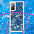 Coque Silicone Housse Etui Gel Bling-Bling avec Laniere Strap S03 pour Samsung Galaxy S20 FE 5G Petit