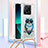 Coque Silicone Housse Etui Gel Bling-Bling avec Laniere Strap YB3 pour Xiaomi Mi 13T 5G Petit