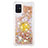 Coque Silicone Housse Etui Gel Bling-Bling avec Support Bague Anneau S01 pour Samsung Galaxy A51 5G Petit