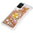 Coque Silicone Housse Etui Gel Bling-Bling avec Support Bague Anneau S01 pour Samsung Galaxy A51 5G Petit