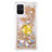 Coque Silicone Housse Etui Gel Bling-Bling avec Support Bague Anneau S01 pour Samsung Galaxy A71 5G Petit