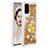 Coque Silicone Housse Etui Gel Bling-Bling avec Support Bague Anneau S01 pour Samsung Galaxy S20 5G Or