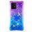 Coque Silicone Housse Etui Gel Bling-Bling avec Support Bague Anneau S02 pour Samsung Galaxy S10 Lite Petit