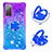 Coque Silicone Housse Etui Gel Bling-Bling avec Support Bague Anneau S02 pour Samsung Galaxy S20 FE 5G Petit