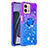 Coque Silicone Housse Etui Gel Bling-Bling avec Support Bague Anneau YB2 pour Motorola Moto G Stylus (2023) 4G Petit