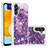 Coque Silicone Housse Etui Gel Bling-Bling S01 pour Samsung Galaxy A04s Petit