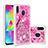 Coque Silicone Housse Etui Gel Bling-Bling S01 pour Samsung Galaxy M20 Petit