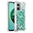Coque Silicone Housse Etui Gel Bling-Bling S01 pour Xiaomi Redmi 11 Prime 5G Vert