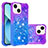 Coque Silicone Housse Etui Gel Bling-Bling S02 pour Apple iPhone 14 Petit