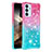 Coque Silicone Housse Etui Gel Bling-Bling S02 pour Samsung Galaxy A15 5G Petit