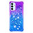 Coque Silicone Housse Etui Gel Bling-Bling S02 pour Samsung Galaxy A15 5G Petit